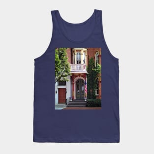 Harrisburg PA - Green and Red Doors Tank Top